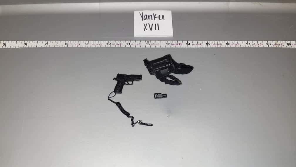 1/6 Scale Modern Pistol and Holster