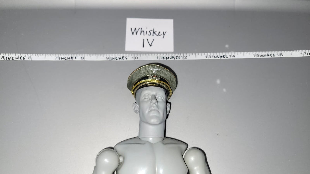 1/6 Scale WWII German Officer Hat - DID