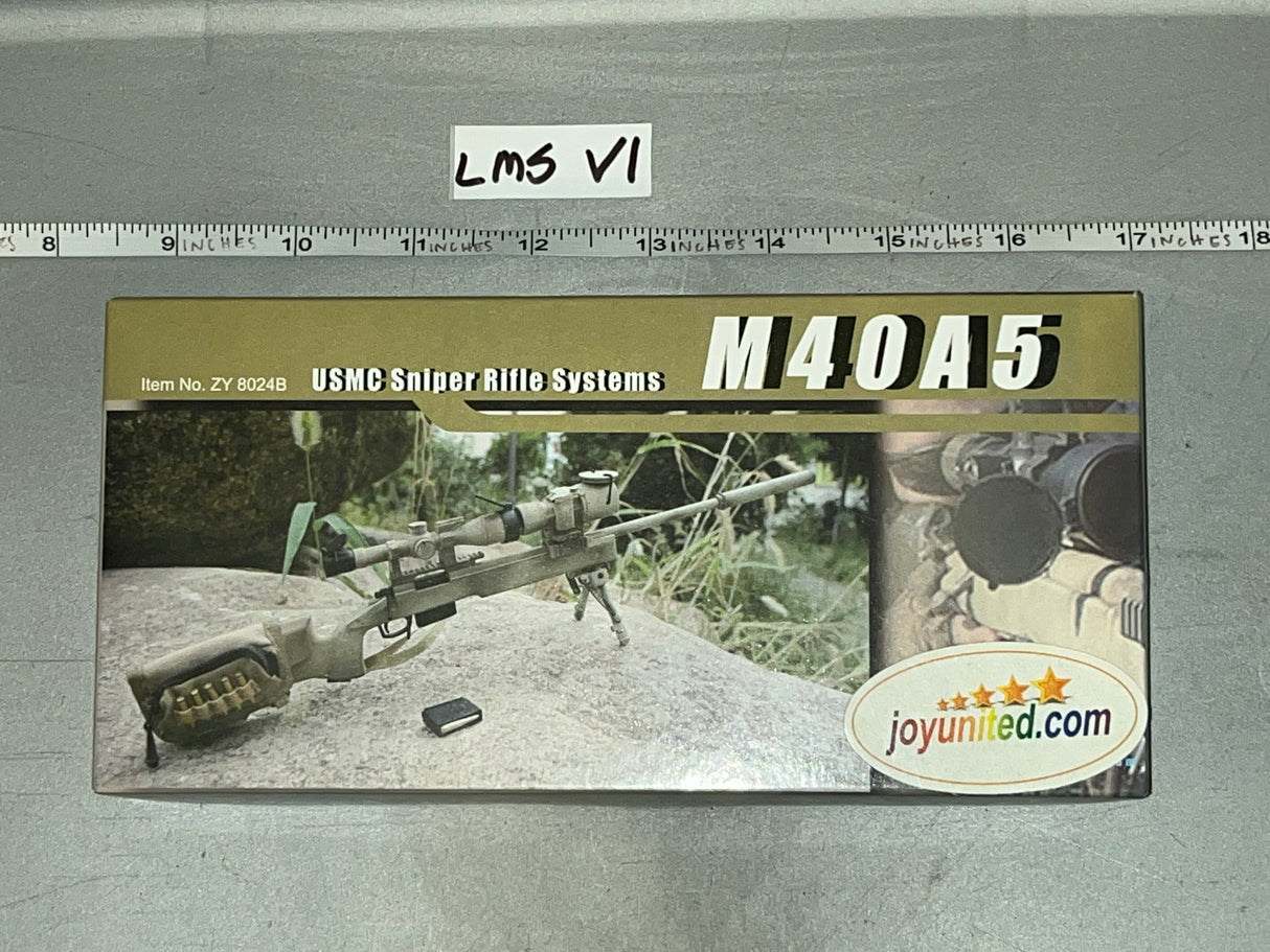 1:6 Scale Modern Era M40A5 Sniper Rifle - ZY Toys - NIB Weapons Set