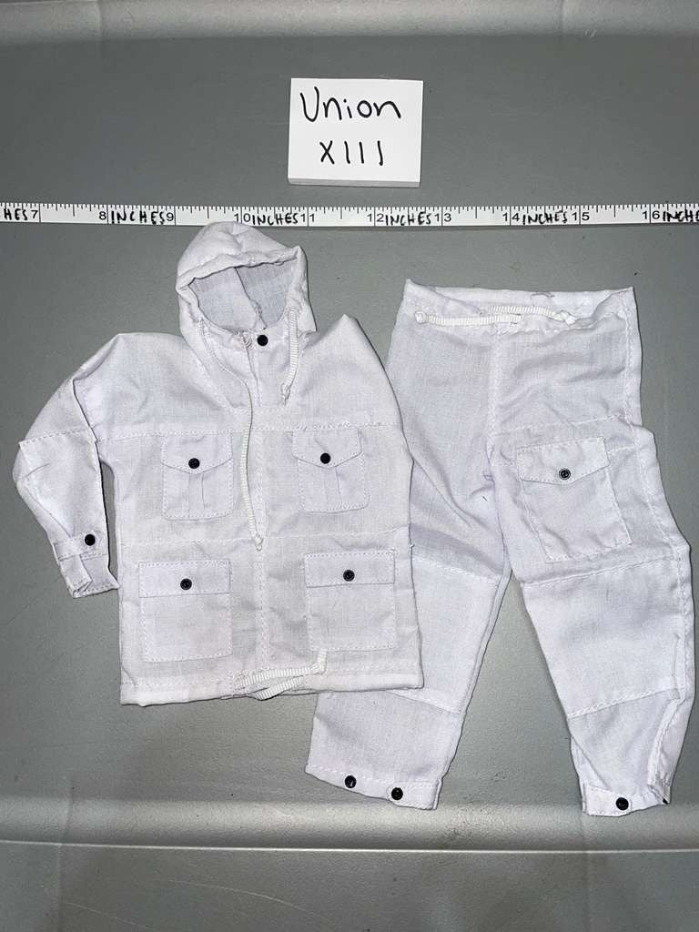 1/6 Scale WWII US Snow Camouflage Uniform