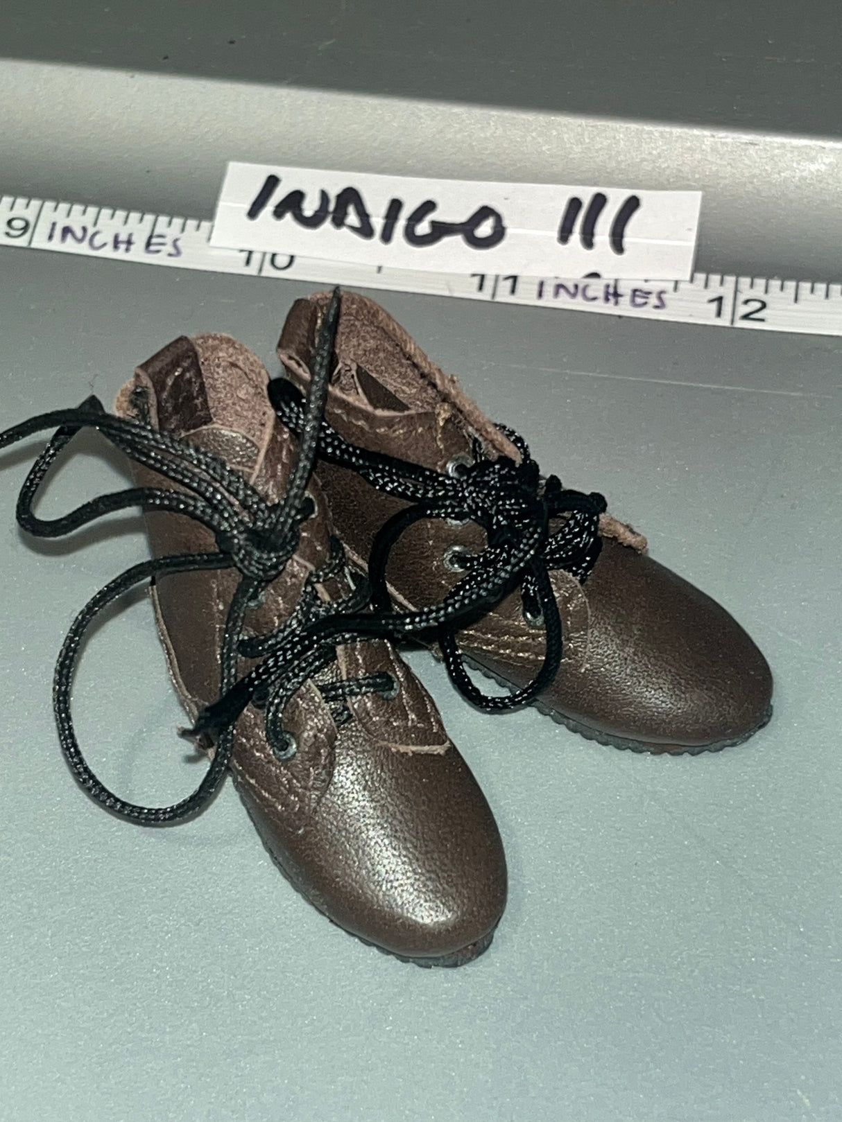 1/6 Scale WWII German Leather Tanker Boots - ITPT