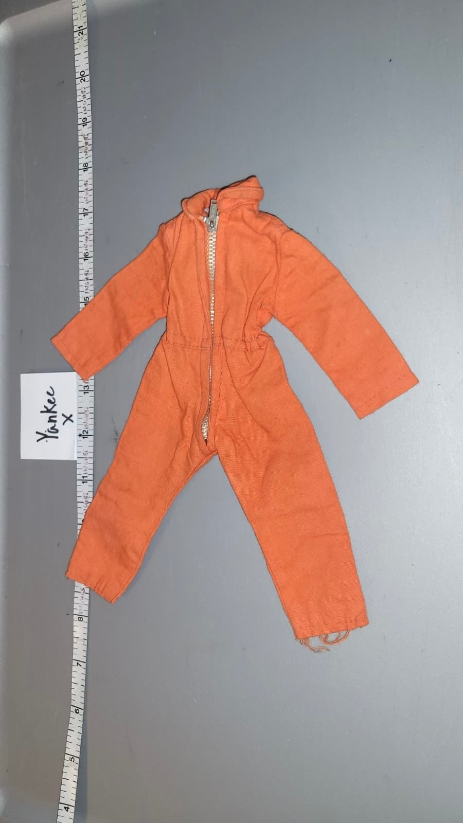 1/6 Scale Modern Orange Coveralls