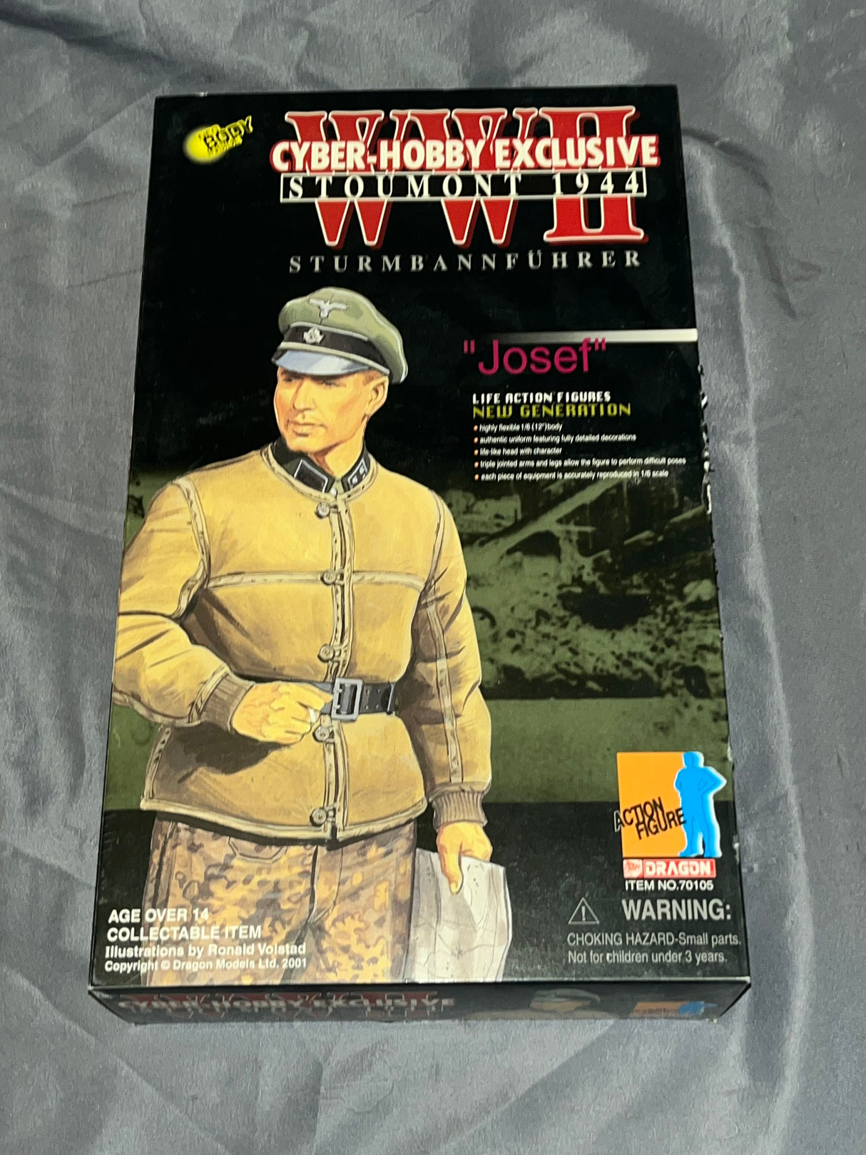 1/6 Scale WWII GERMAN Battle of Bulge Officer Josef - NIB Dragon Cyber Hobby - *SR*