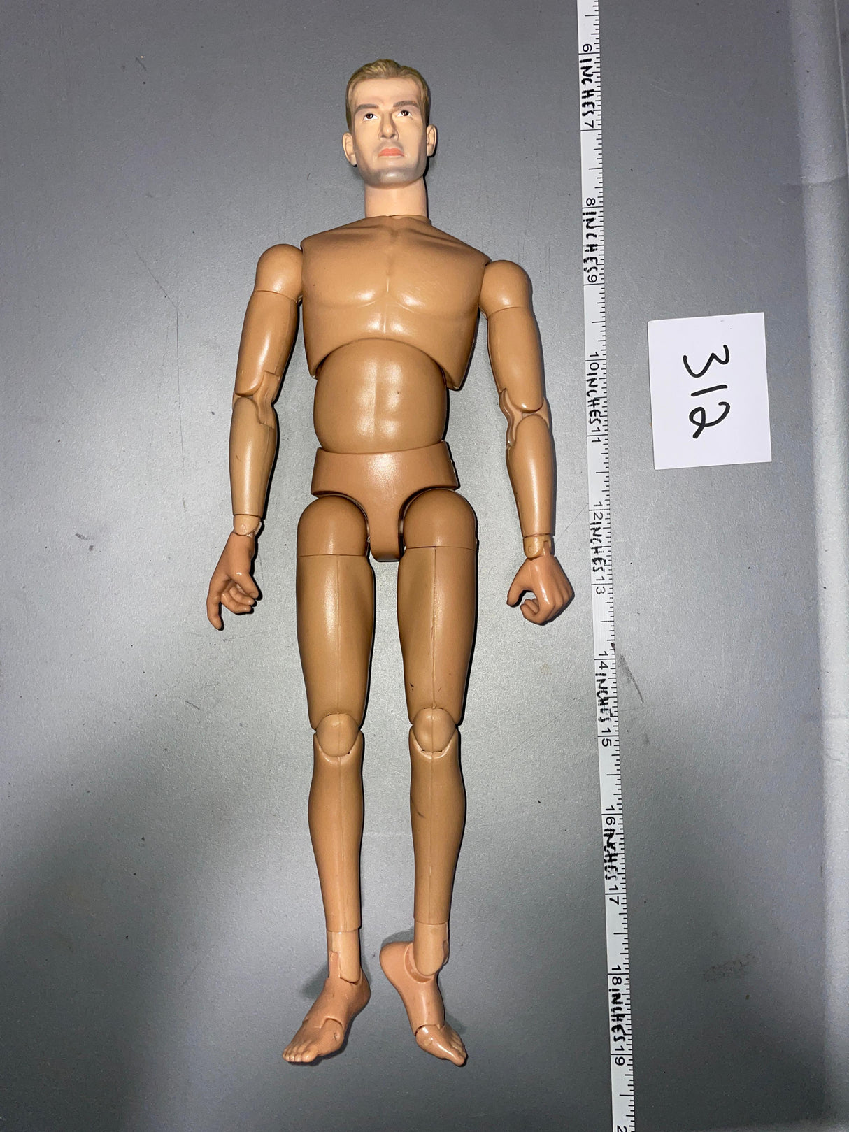 1/6 Scale Nude Dragon Figure