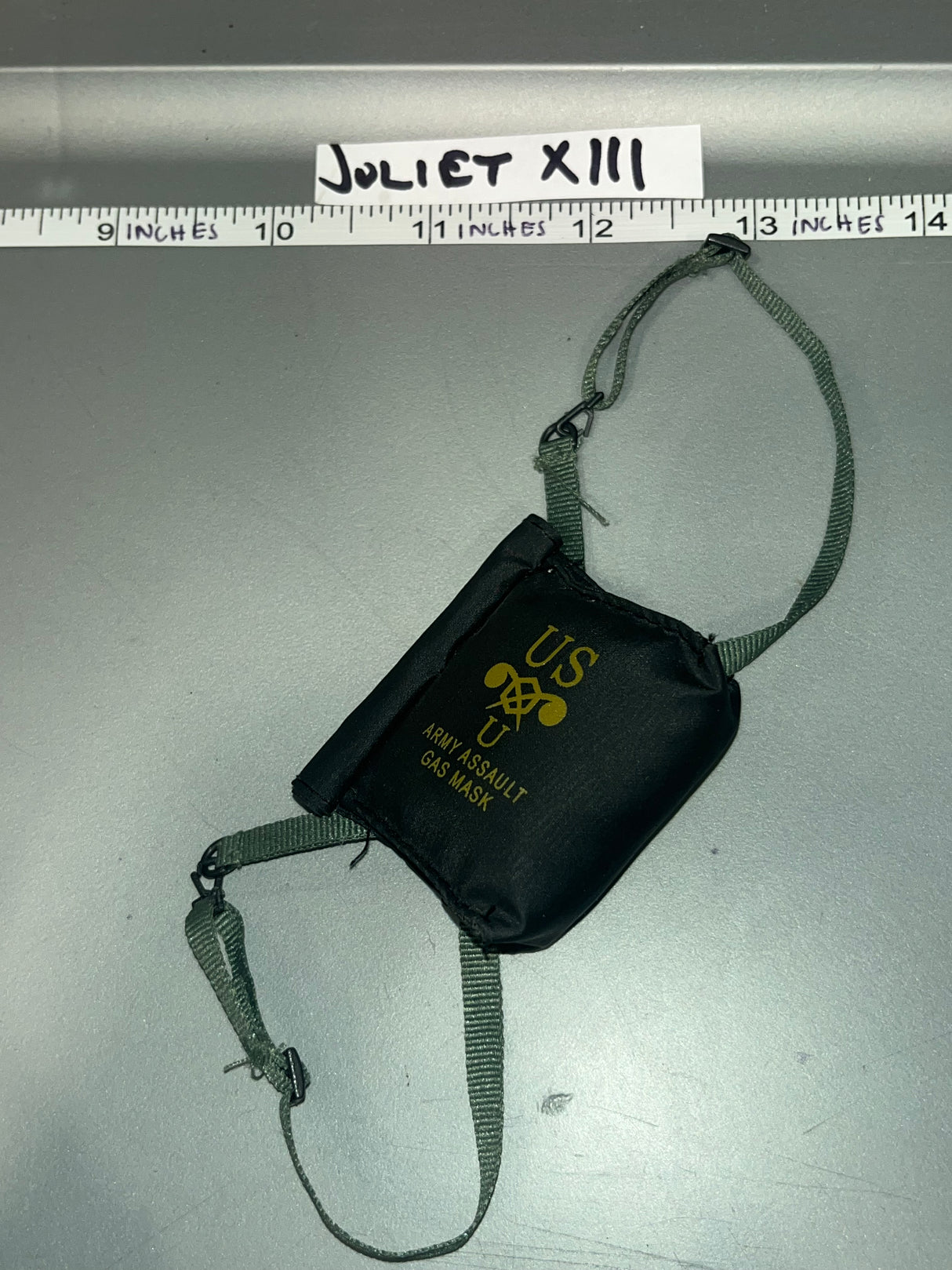 1/6 Scale WWII US Cloth Gas Mask Bag