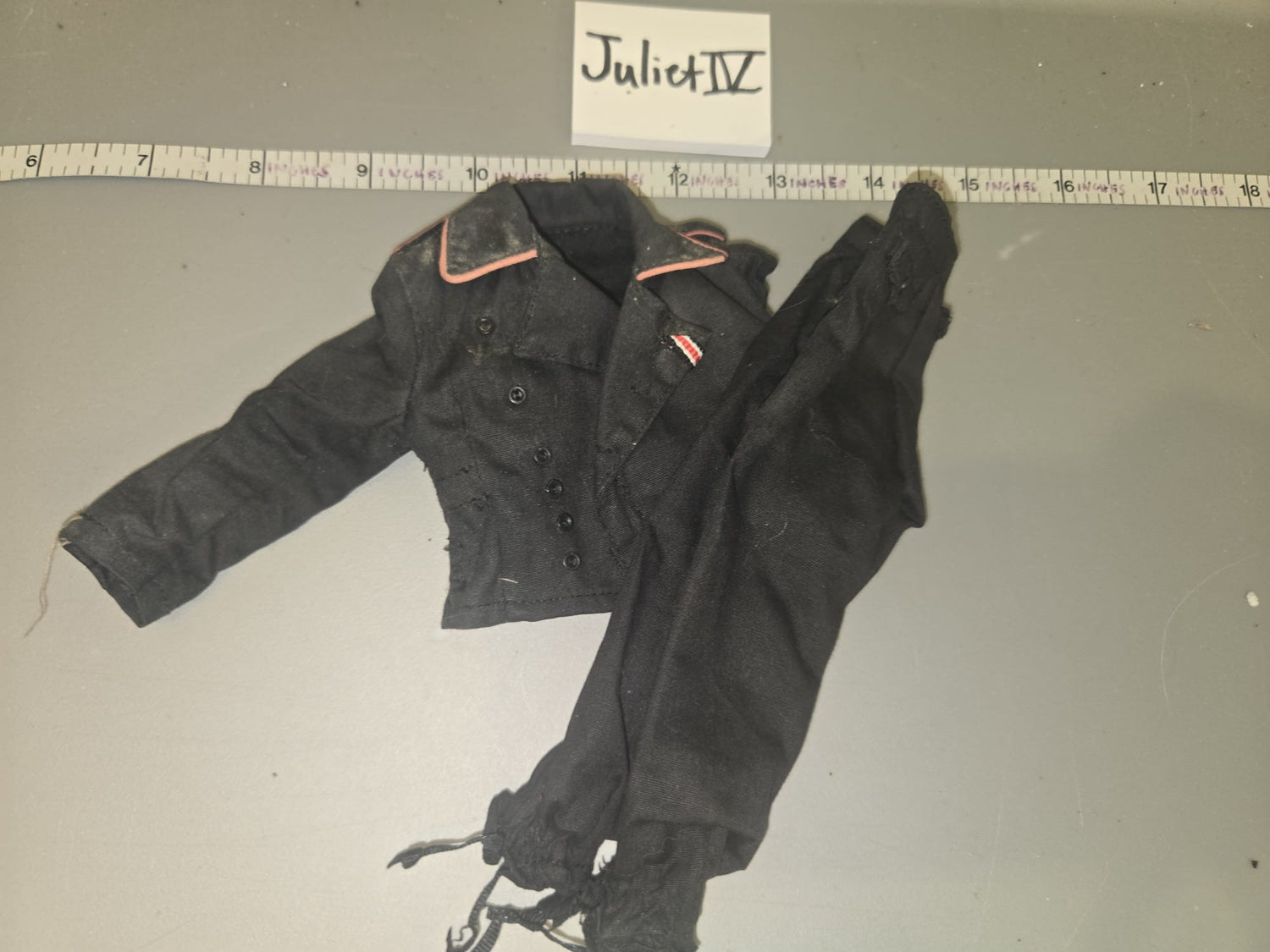 1/6 Scale WWII German Panzer Tanker Uniform