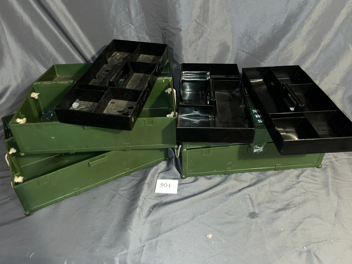 1/6 Scale GI Joe Footlocker Lot (Three)