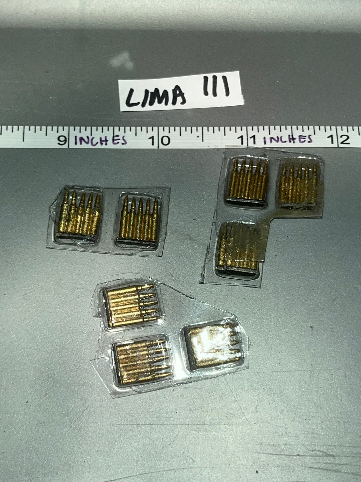 1/6 WWII German Rifle Ammunition Lot - DID