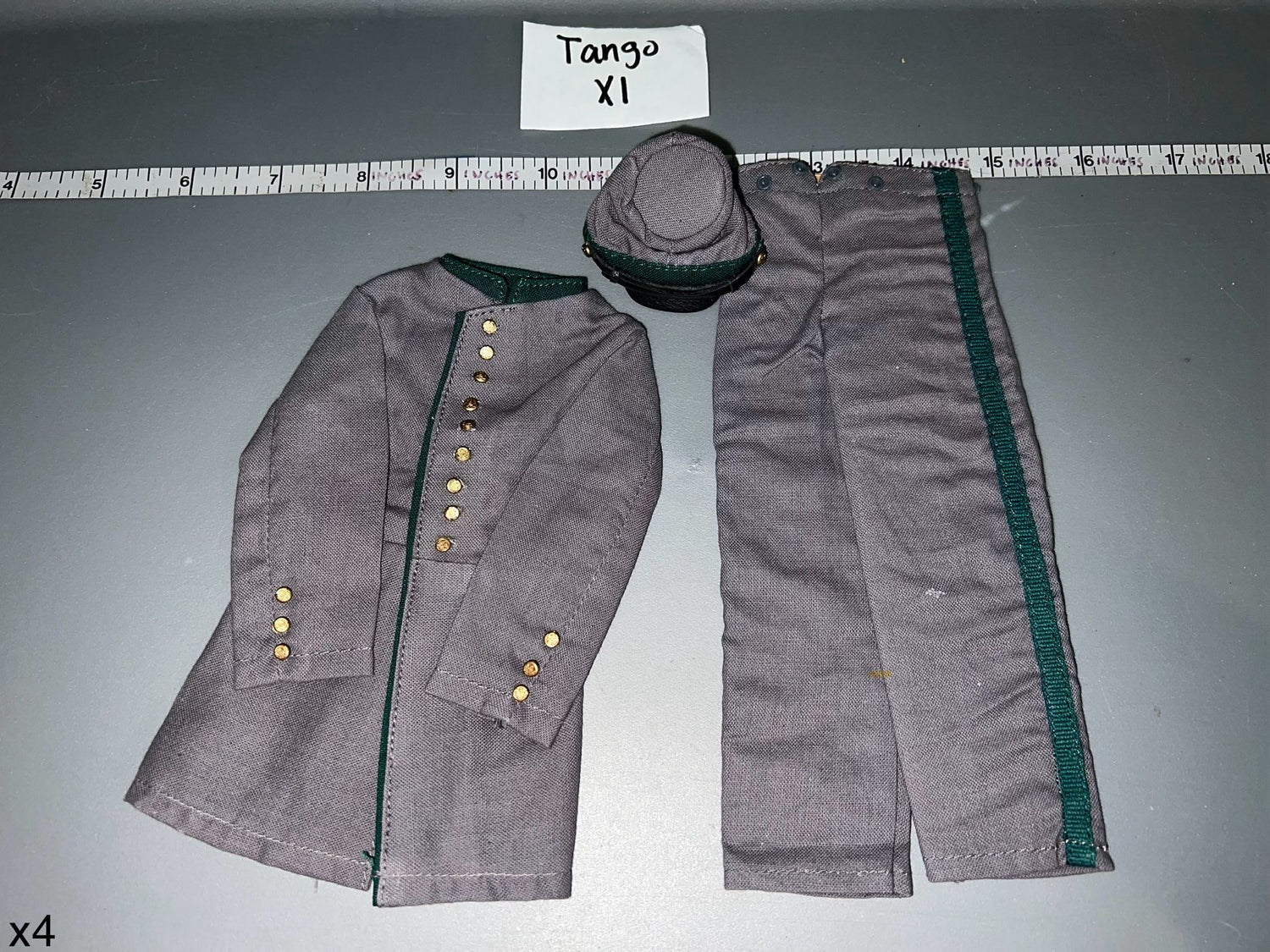 1/6 Scale Civil War Confederate Infantry Uniform