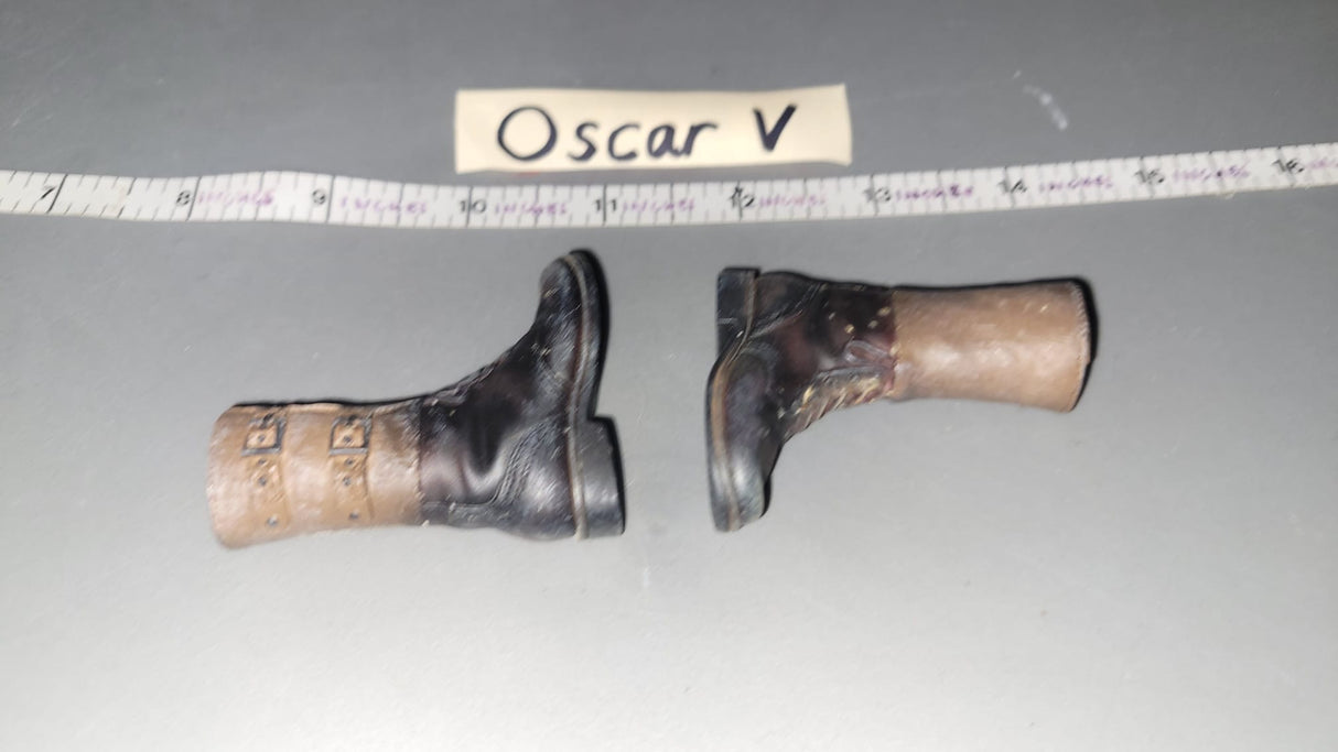 1/6 Scale WWII US Buckle Top Boots
