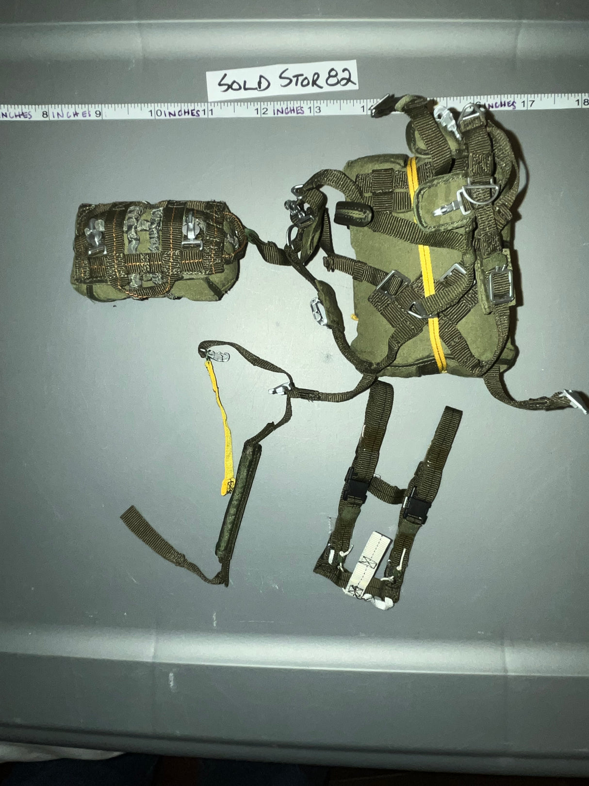 1:6 Scale Modern Era Parachute Set - Soldier Story 82nd Airborne