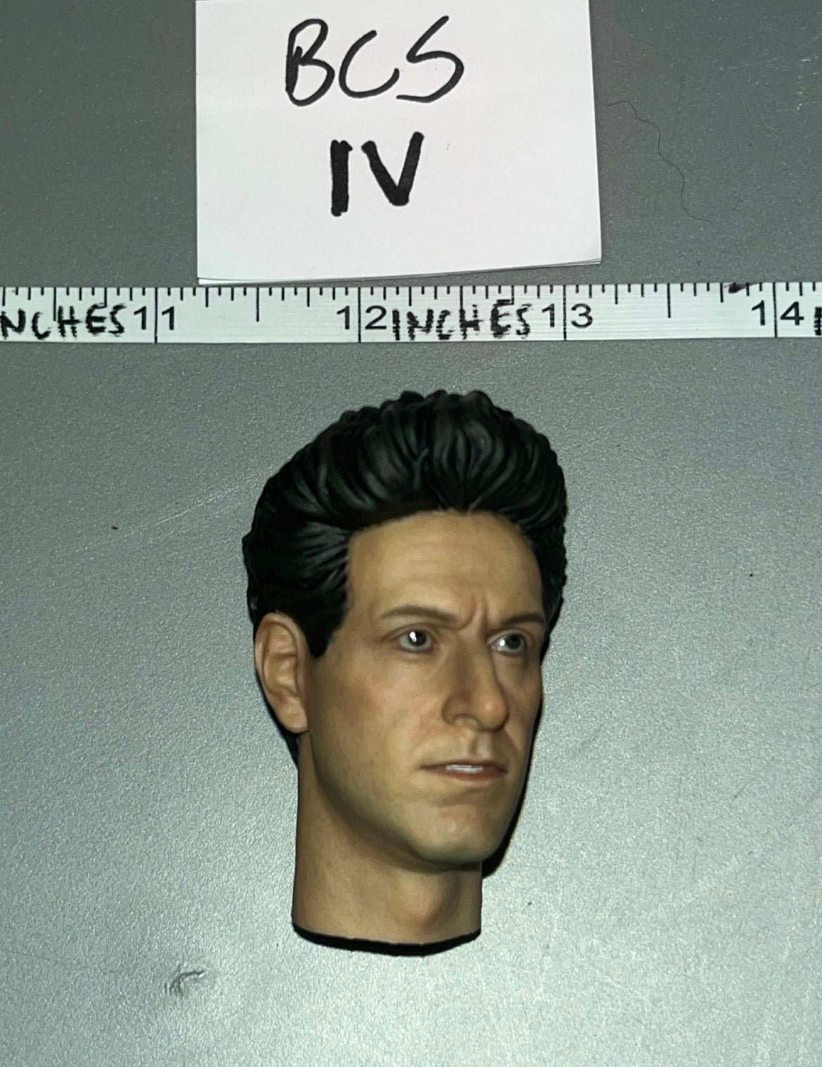 1/6 Scale Egon Spangler Head Sculpt - Science Fiction Ghostbsuters Ghost Hunting Squad - Present Toys