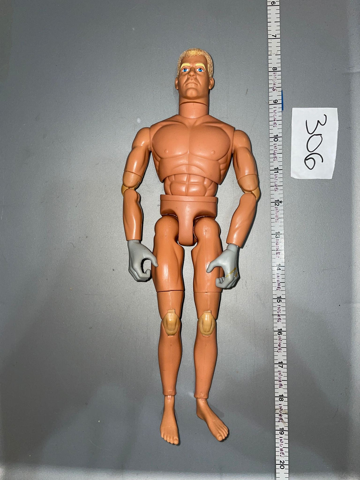1/6 Scale Nude GI Joe Super Articulated Figure