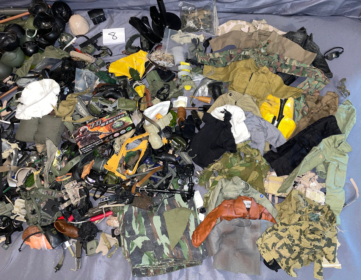 1/6 Scale Broken Parts Lot