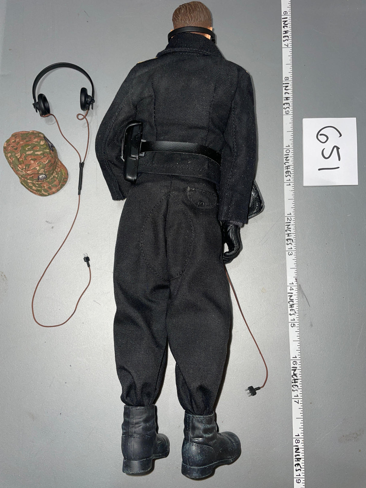 1:6 Scale WWII German Tanker Dressed Figure - Dragon