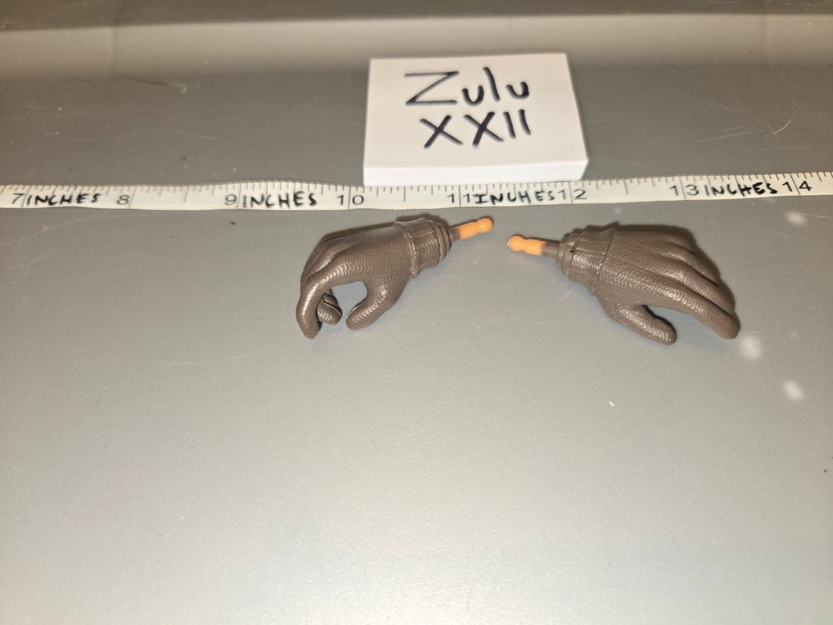 1/6 Scale Modern Era Tactical Gloved Hands