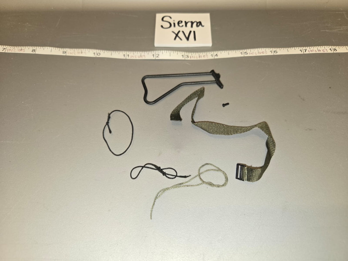 1/6 Scale Modern Era US Rifle Sling and Accessories Set - Sierra XVI