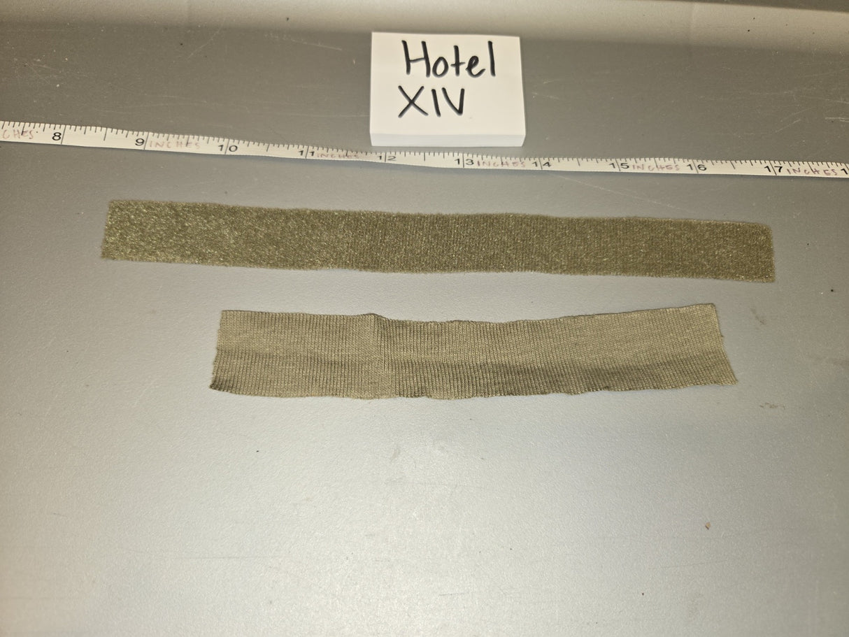 1/6 Scale Modern US Army Velcro Name Tape and Branch Tape Set - Hotel XIV