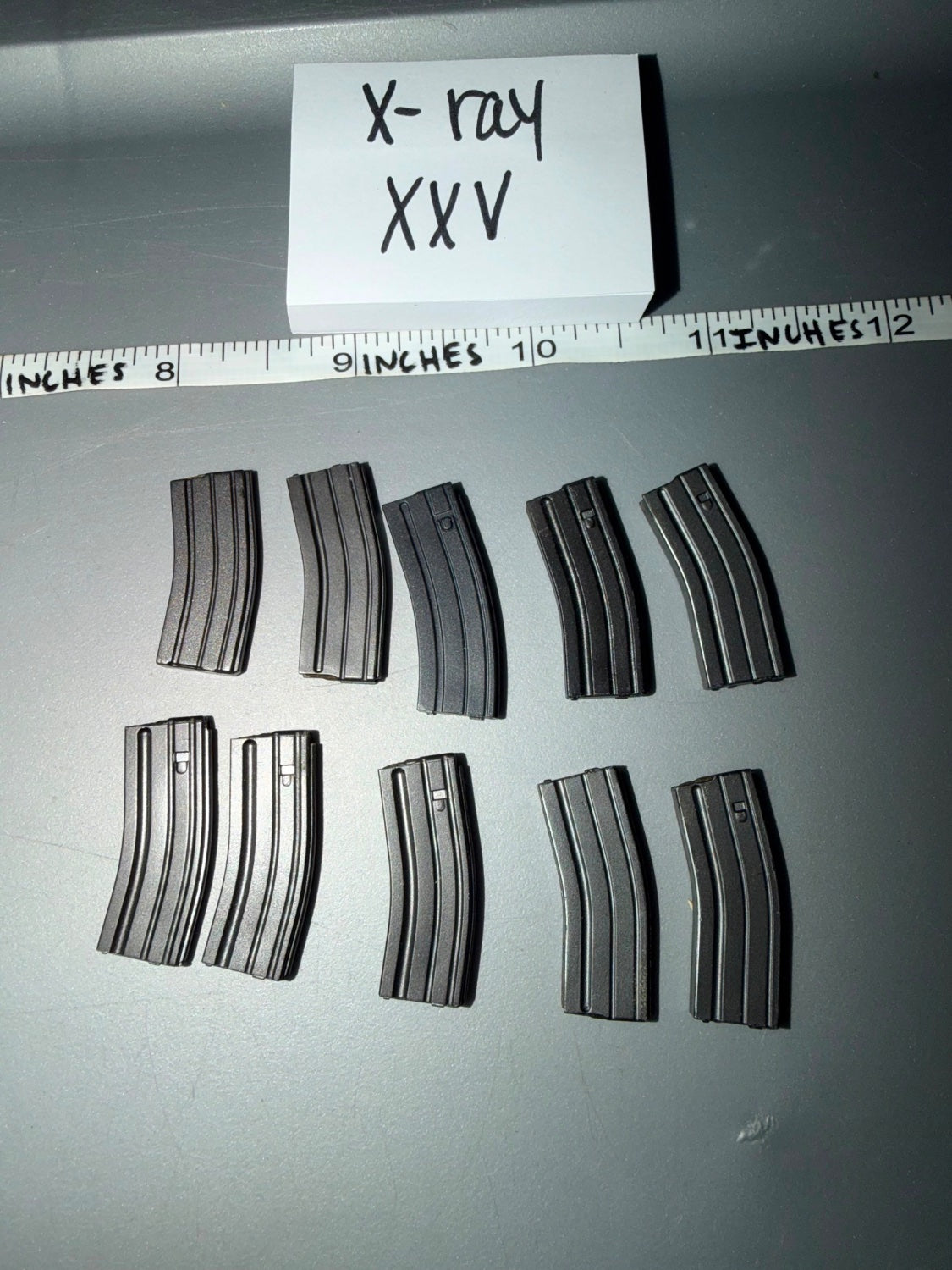 1/6 Scale Modern AR-15 Magazine Lot - X-Ray XXV