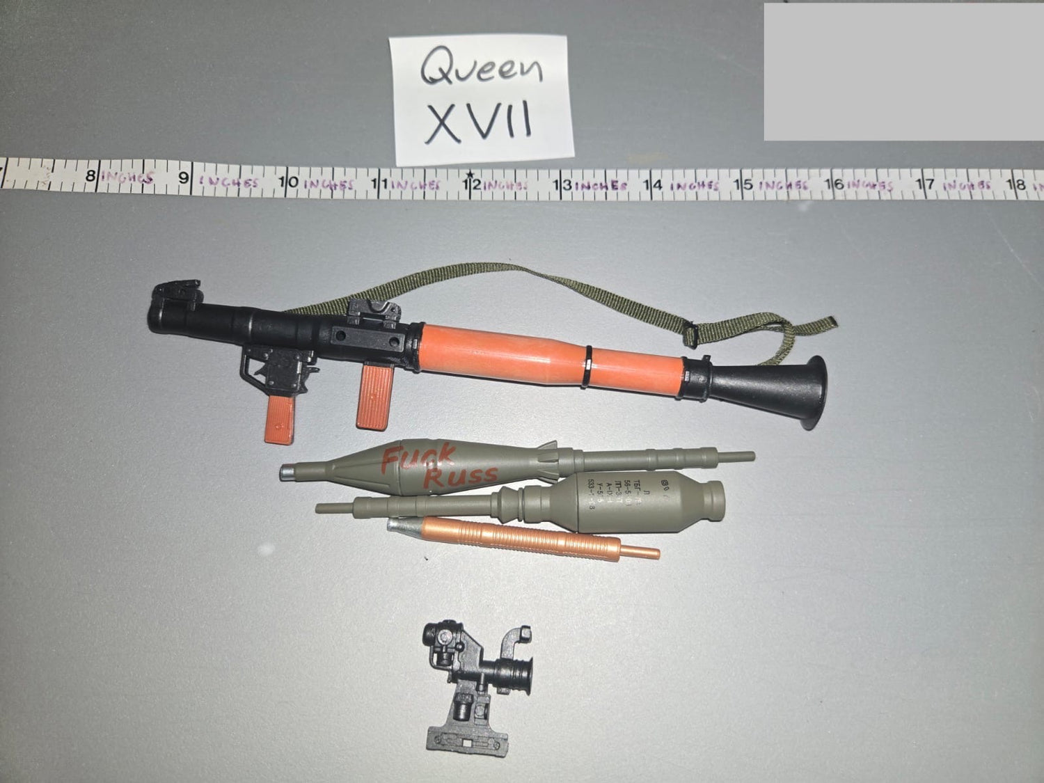 1/6 Scale Modern Era Russian RPG  - Flagset Ukrainian