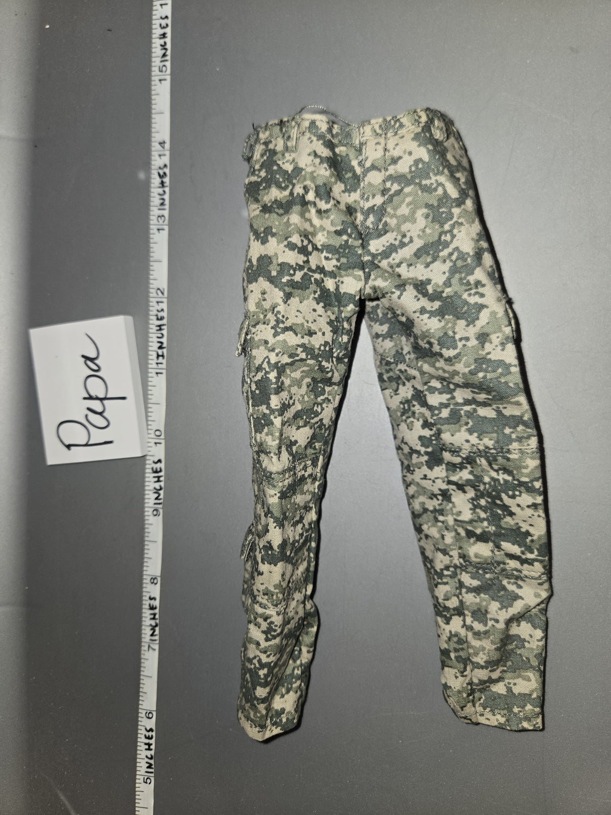 1:6 Scale Modern ACU Camouflage Pants