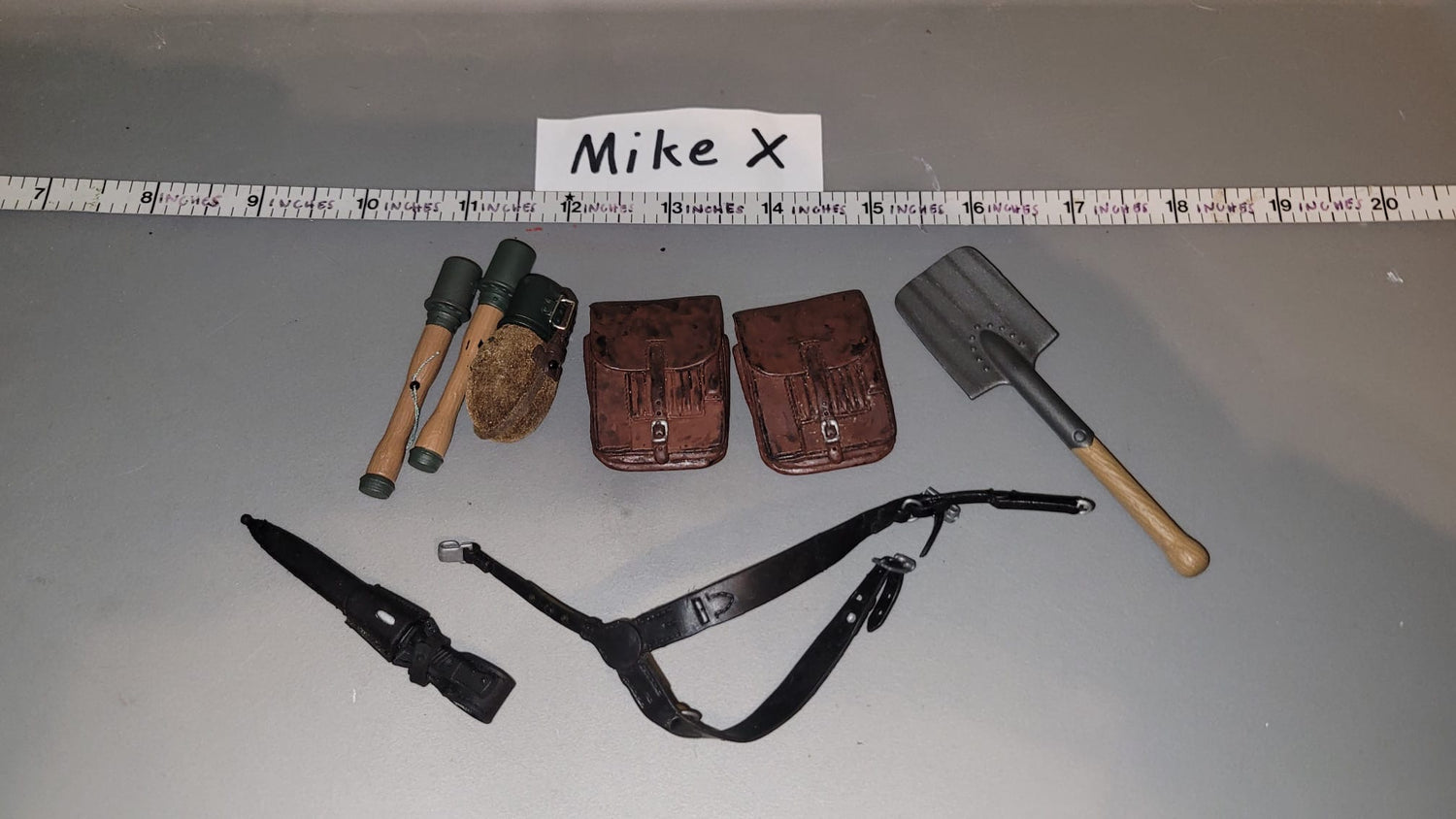 1/6 Scale WWII German Field Gear Lot