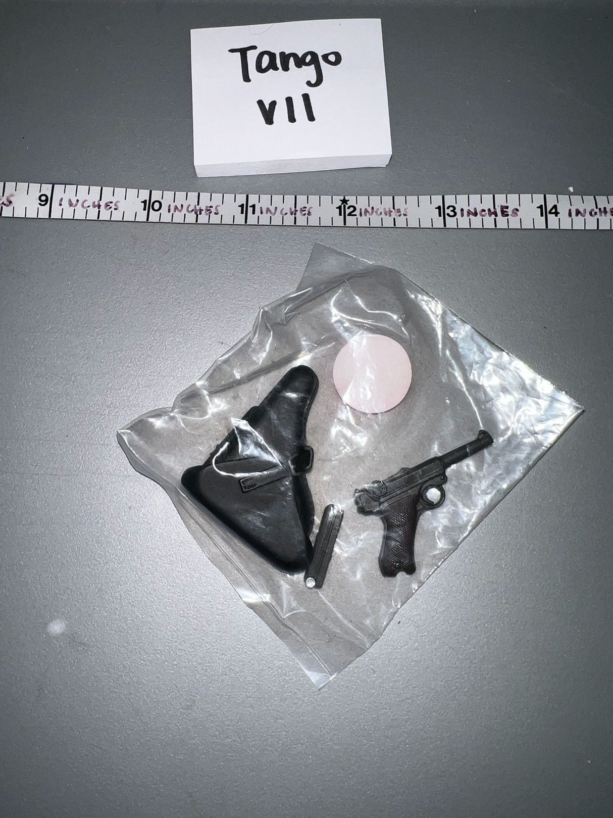 1/6 Scale WWII German Pistol and Holster