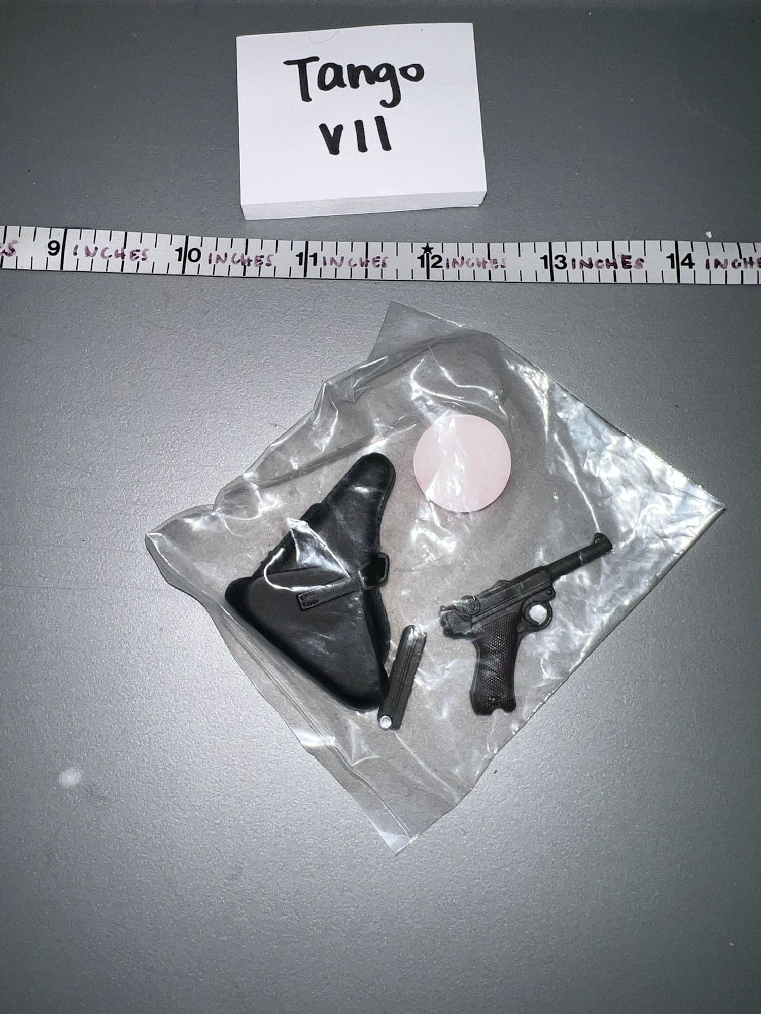 1/6 Scale WWII German Pistol and Holster