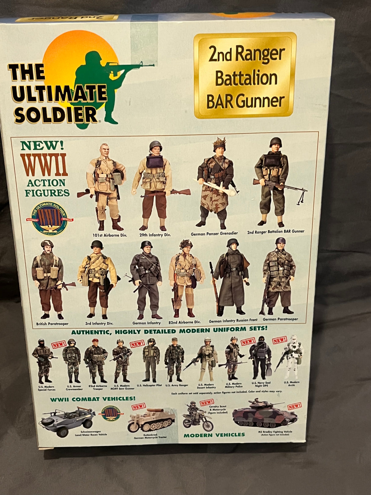 1/6 Scale WWII US 2nd Ranger Figure - NIB Ultimate Soldier