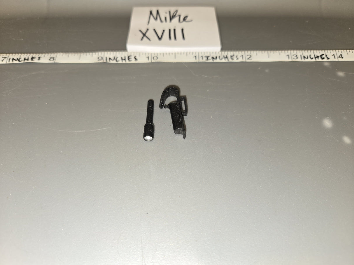 1/6 Scale Modern Police Flashlight Lot