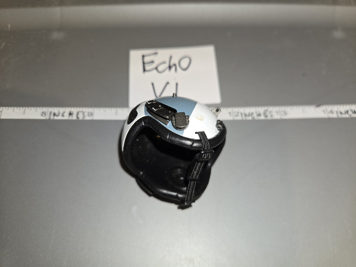 1/6 Scale Modern Helicopter Crew Flight Helmet
