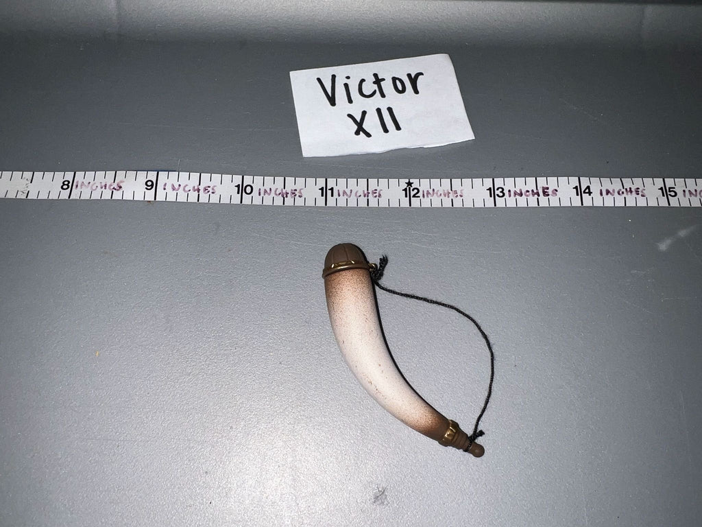 1/6 Scale Revolutionary War Western Era Powder Horn
