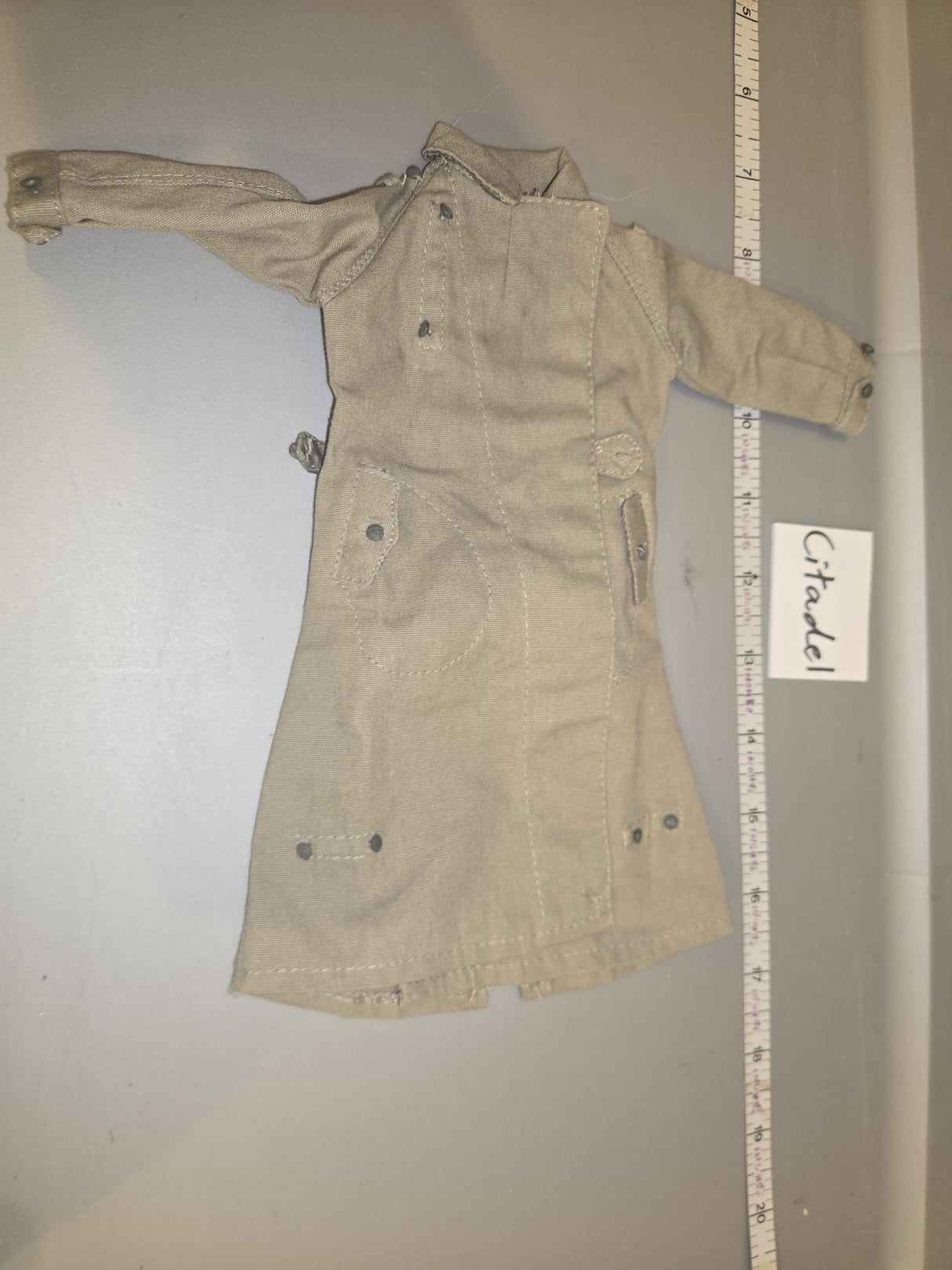 1/6 Scale WWII German Afrika Korps Motorcycle Coat