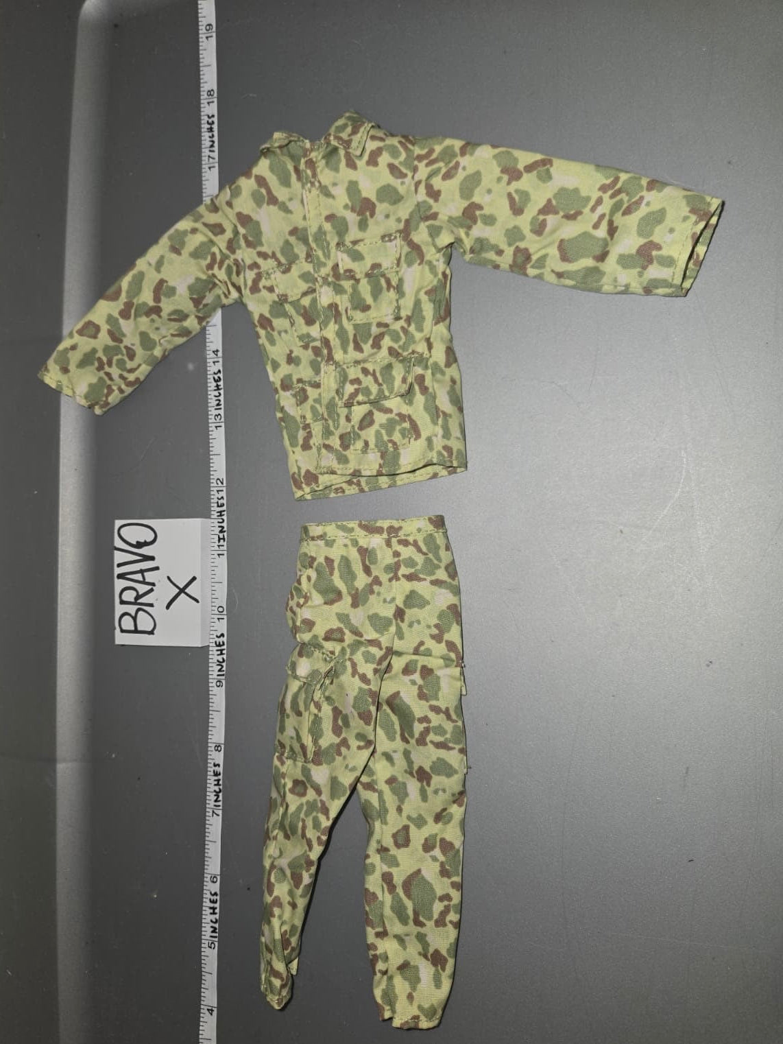 1/6 Scale WWII US ETO duck Hunter HBT Uniform