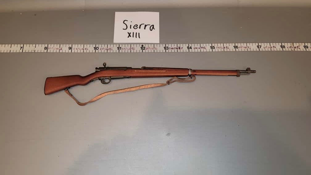 1/6 Scale WWII Japanese Rifle - Wood Metal