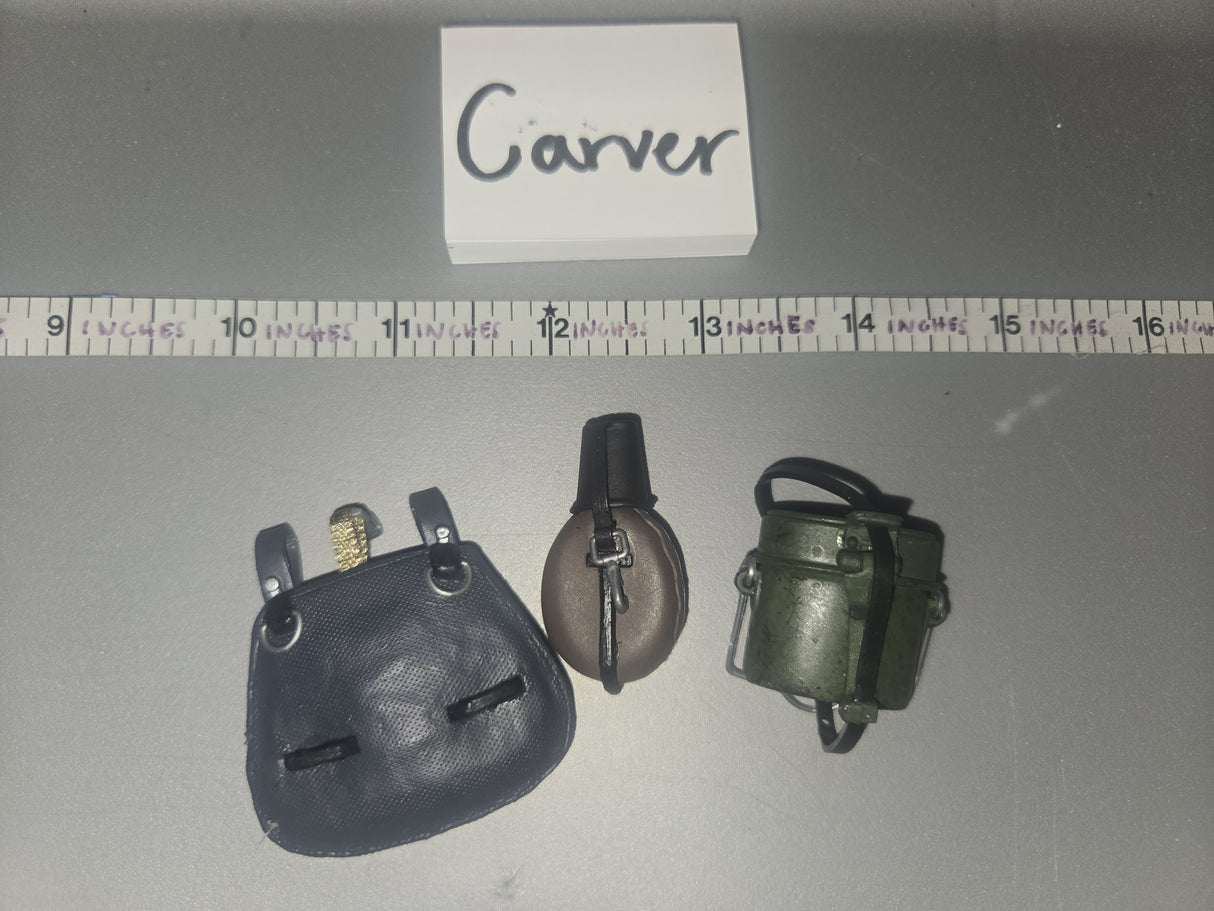 1/6 Scale WWII German Luftwaffe Bread Bag Lot