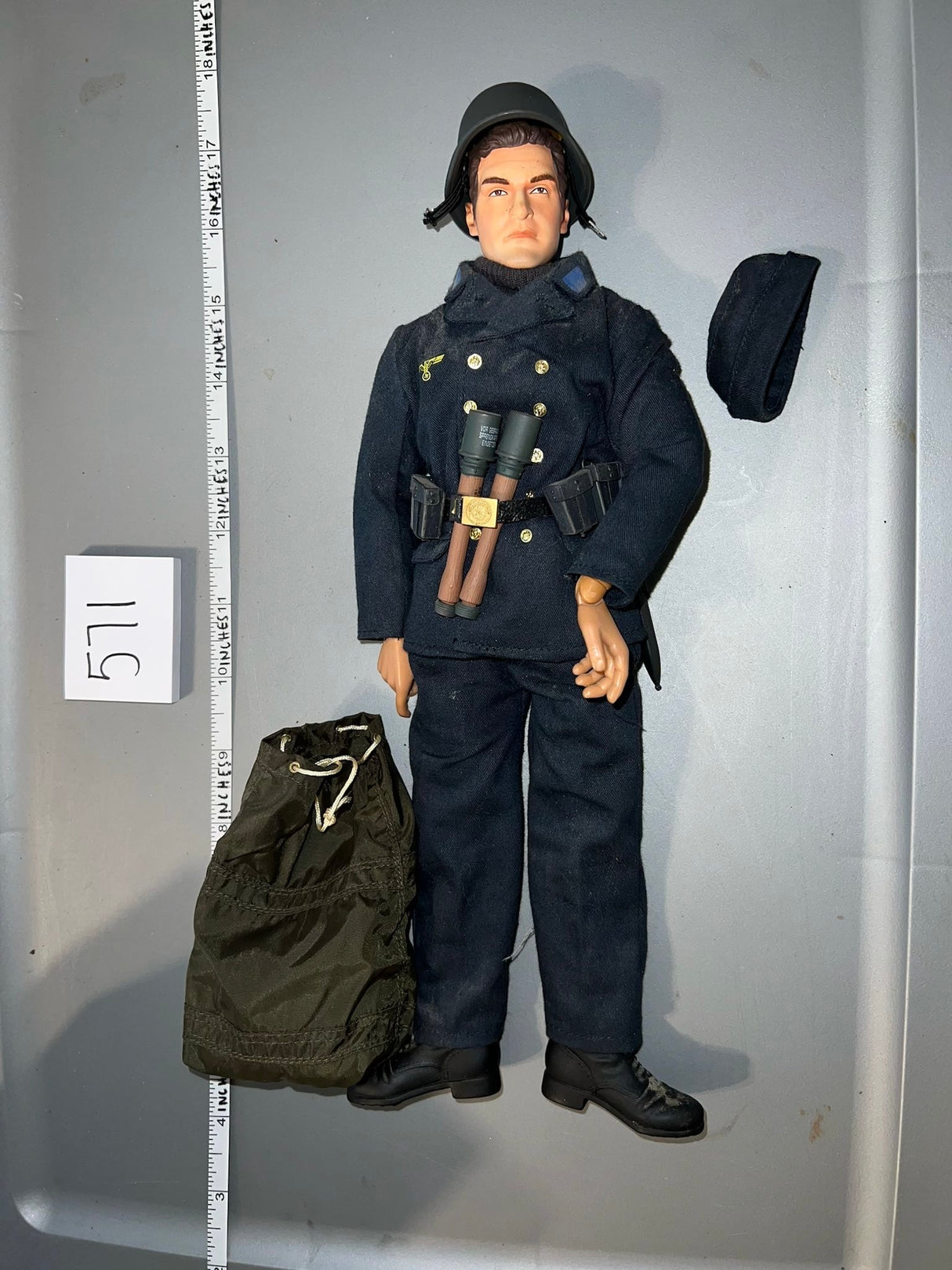 1:6 Scale WWII German Kriegsmarine Infantry Dressed Figure - Dragon