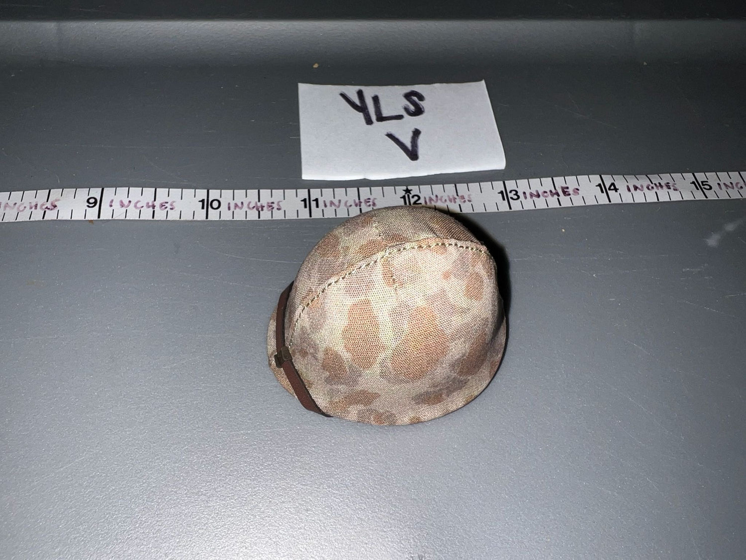 1/6 Scale WWII US USMC Helmet -  Facepool Snafu Mortarman