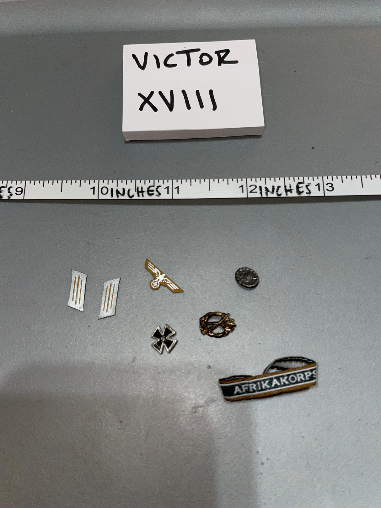 1/6 Scale WWII German insignia - Afrika Korps