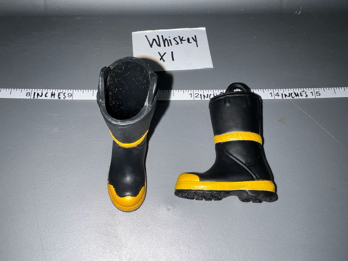 1/6 Scale Modern Era Firefighter Boots