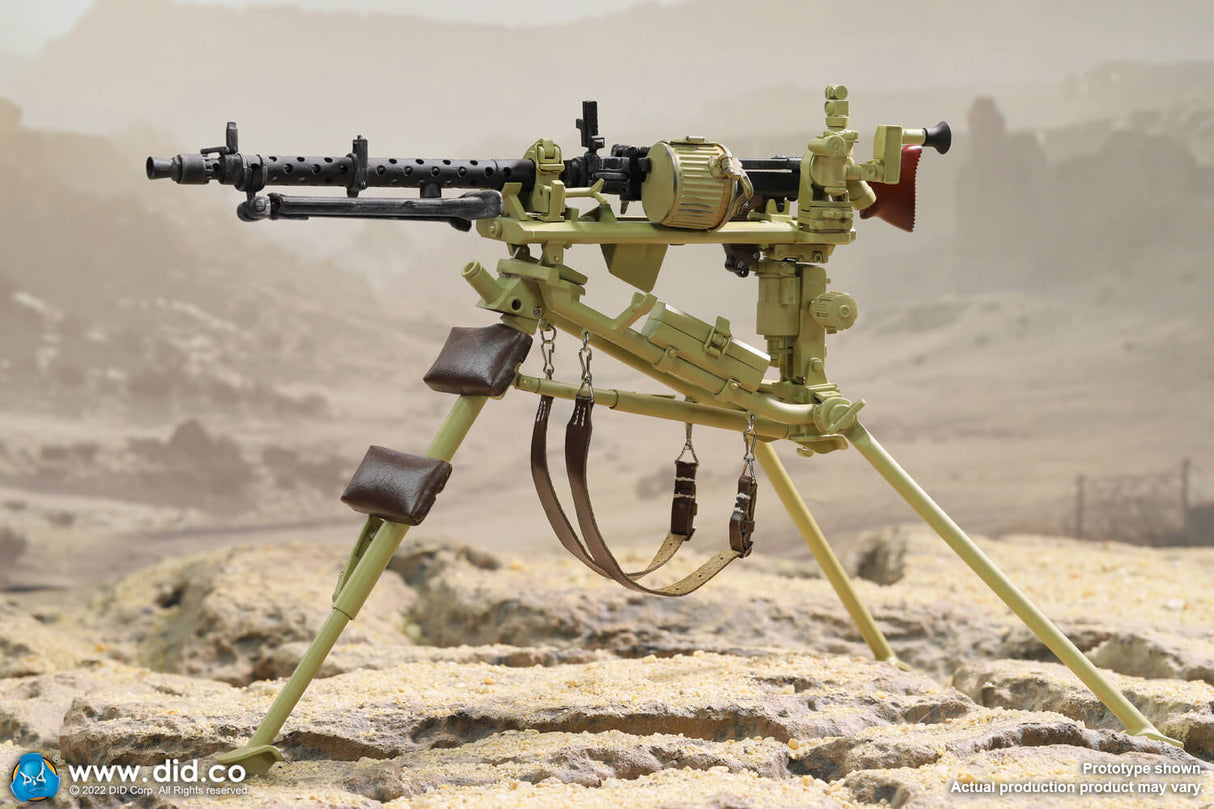 1/6 Scale Tripod for MG34 Yellow - NIB weapons Set DID E60069Y