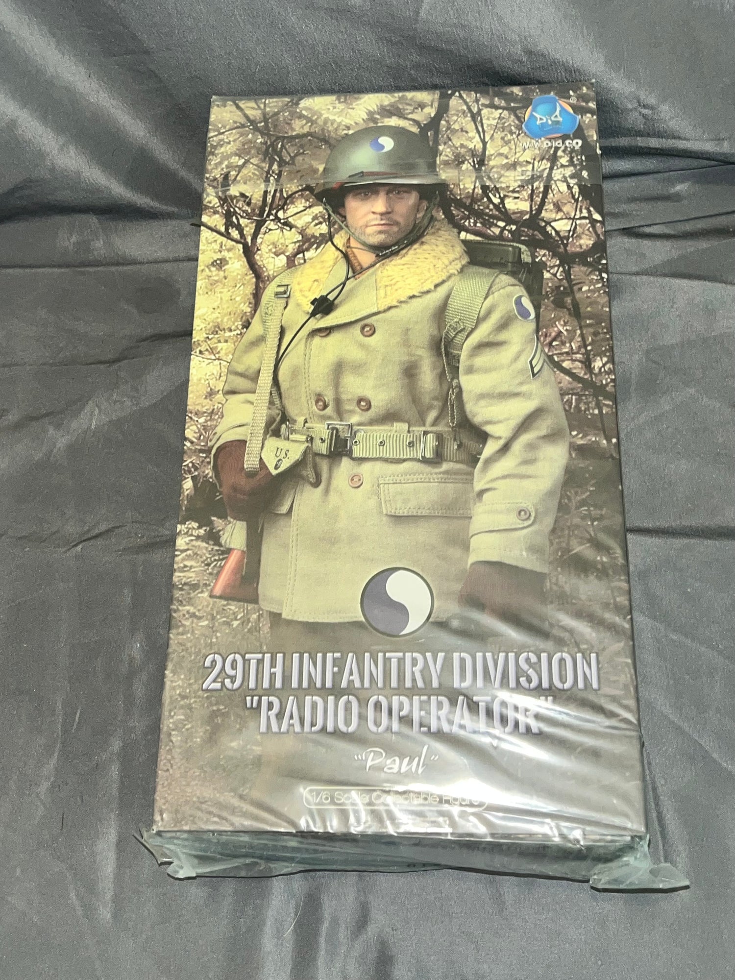 1/6 Scale WWII US 29th Infantry Division Radio Operator Paul - NIB DID