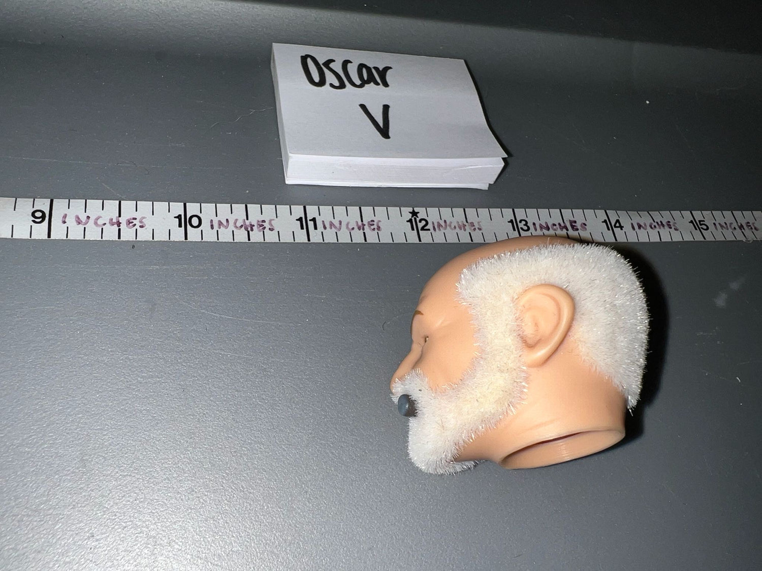 1/6 Scale Elite Brigade Head Sculpt - GI Joe Vintage Remake Fuzzy Flocked