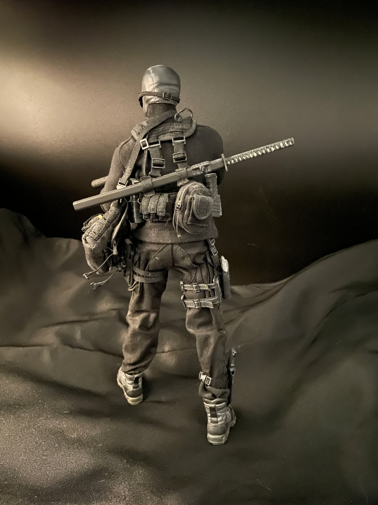 1/6 Scale Sideshow Toys Customized Snake Eyes GI Joe Loose Dressed Figure