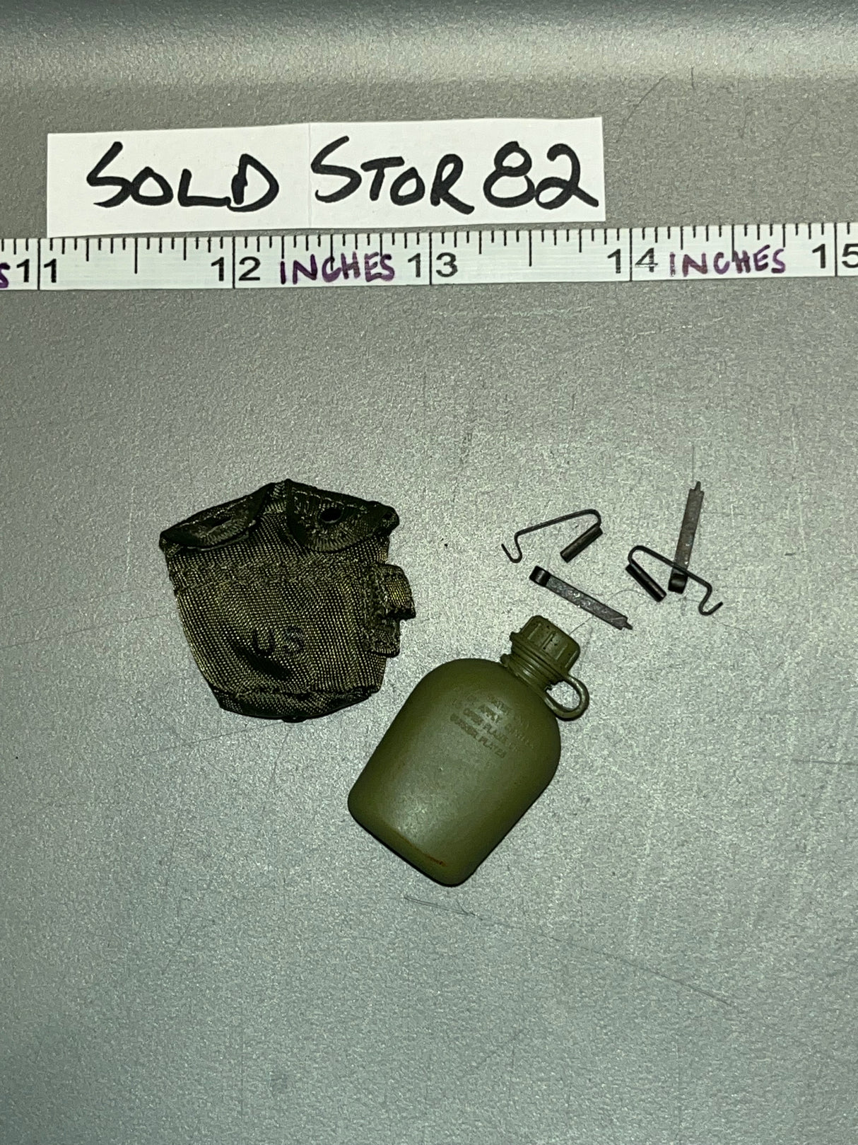 1:6 Scale Modern Era Canteen and Cover - Soldier Story 82nd Airborne Paratrooper