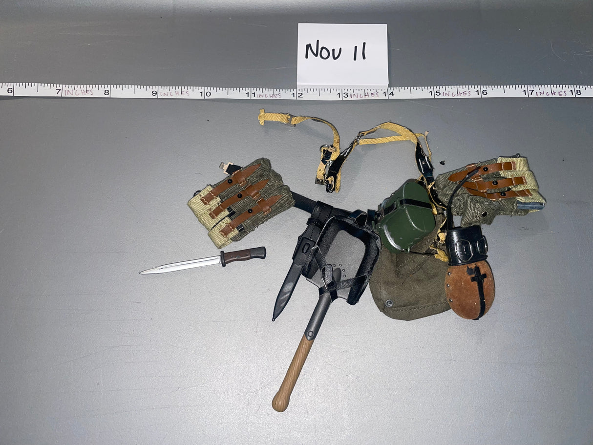 1/6 Scale WWII German Field Gear Lot
