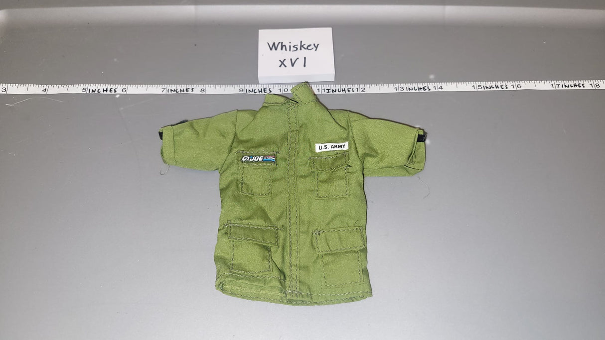 1/6 Scale Modern Era GI Joe Real American Hero Green Grunt Shirt