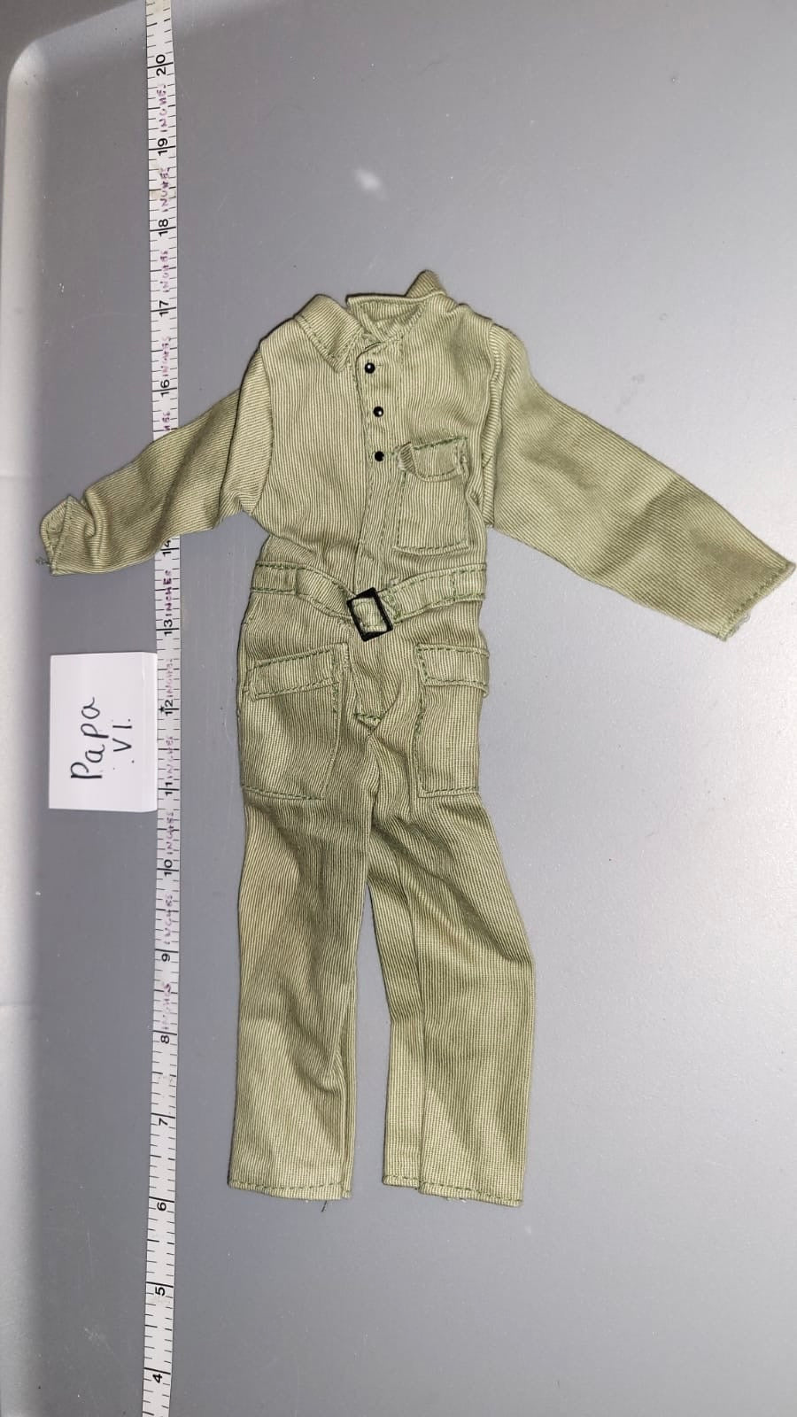 1:6 Scale WWII US Coveralls Armored Crewman