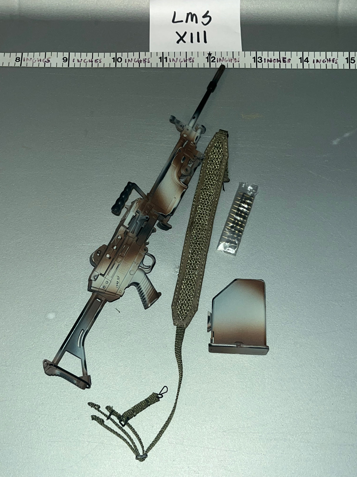 1:6 Scale Modern British SAW Gun - DAM U.K. British SAS Gulf War Gunner