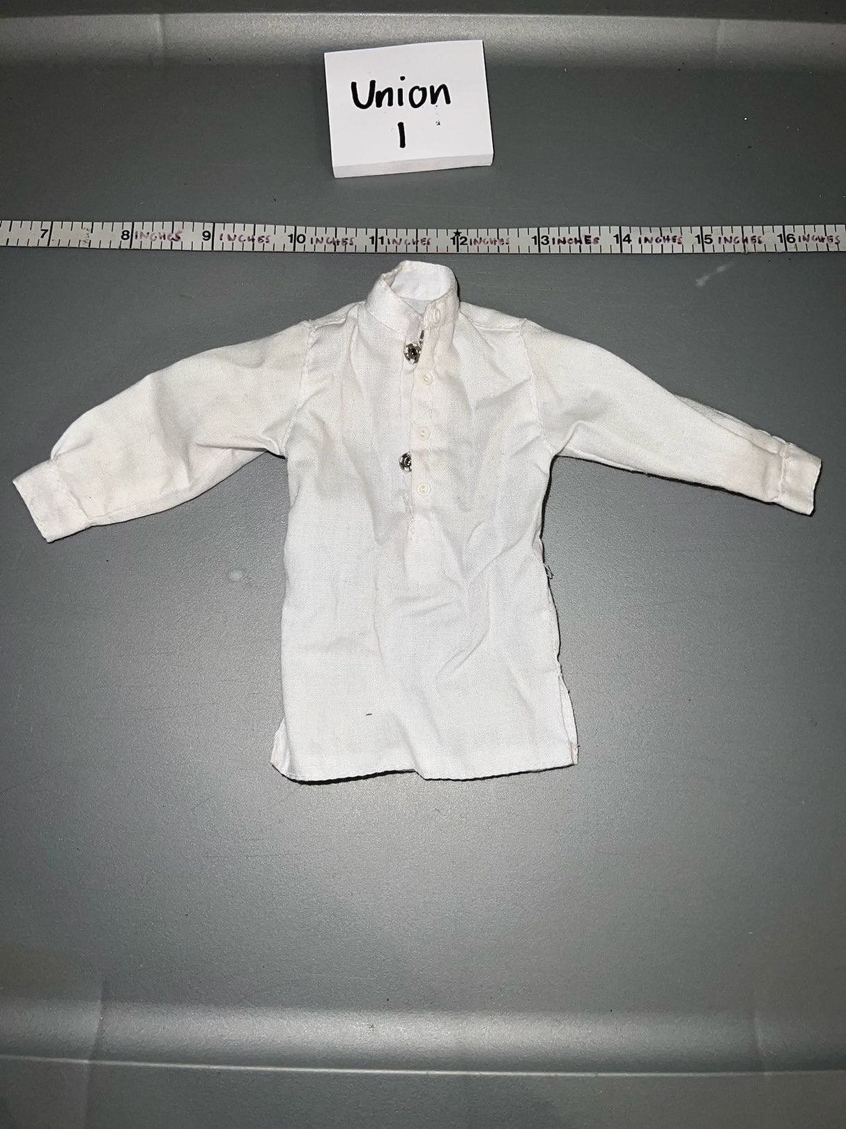 1/6 Scale WWII German White Dress Shirt